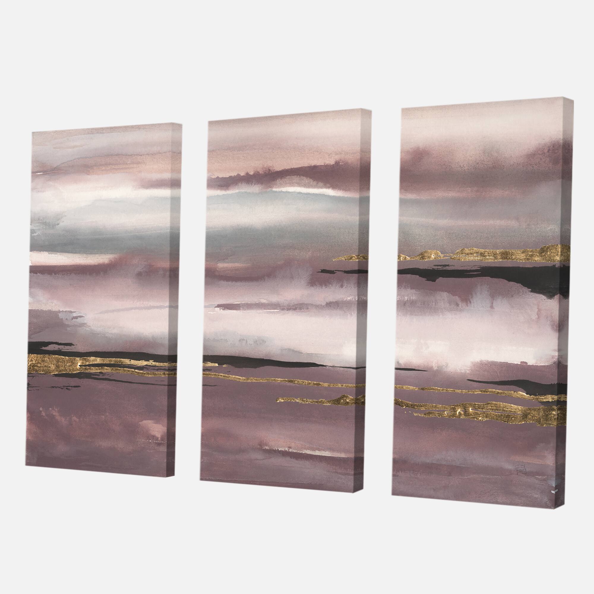 Designart - Purple Glam Storm IV